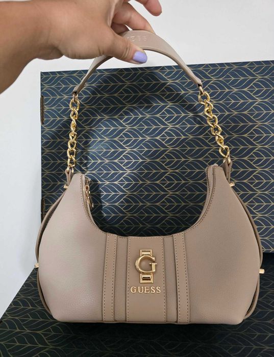 Geanta Guess bej noua