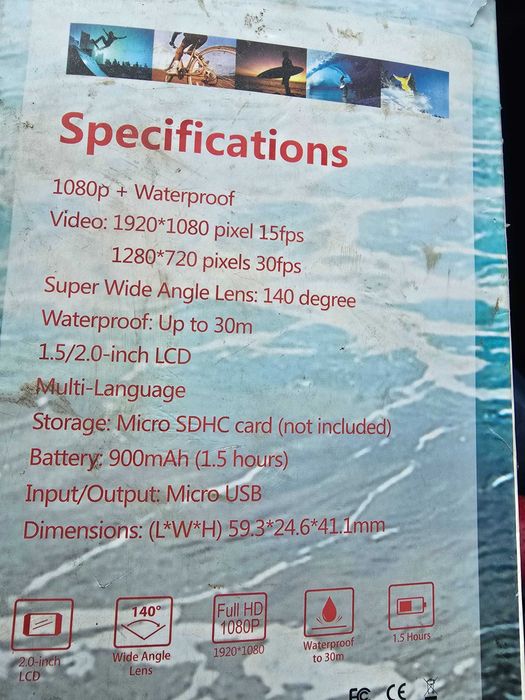 Продавам камера за подводни снимки.