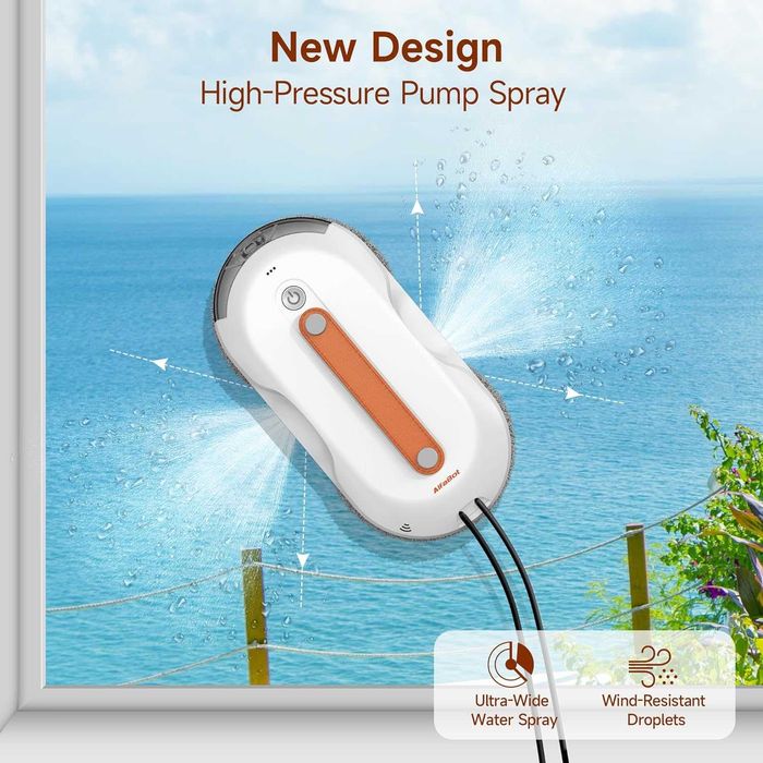 Робот за почистване на прозорци AlfaBot X7Pro,Гаранция