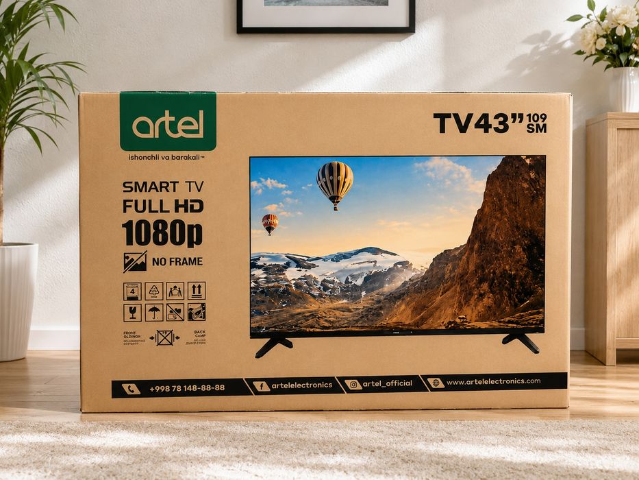 Yangi Artel 43" Smart TV A43NFCH001