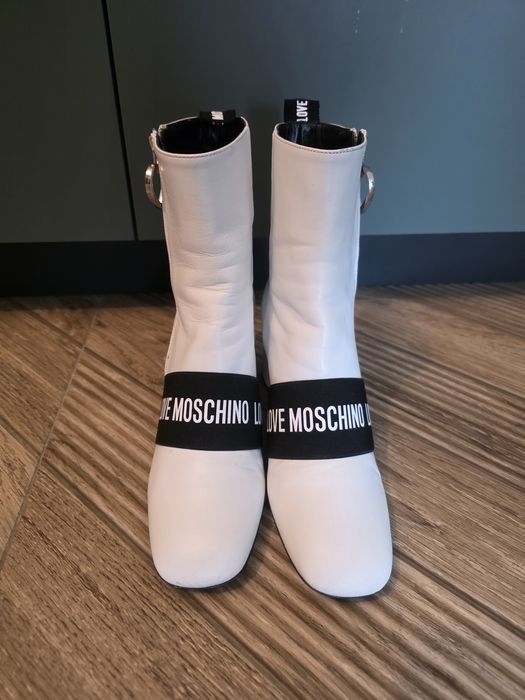 LOWE MOSCHINO - Дамски кожени боти