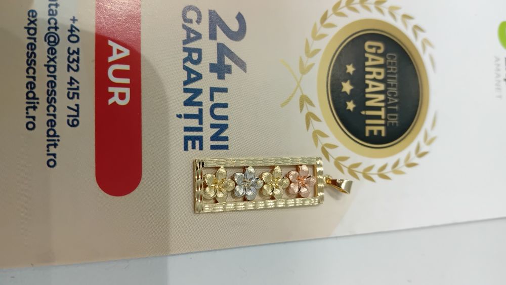 Medalion aur 14k [Ag20 Dancu/b30668.1*20]