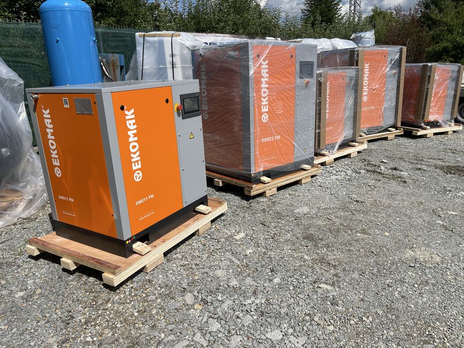 Compresoare cu surub EKOMAK Inverter - Consum de energie redus cu 50%