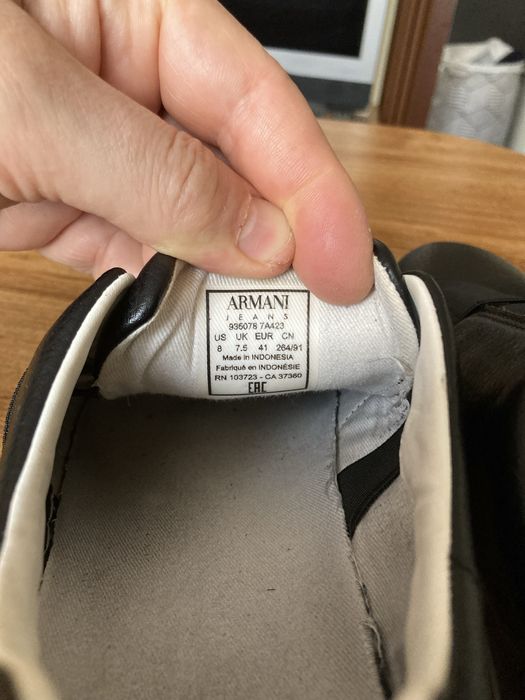Мъжки оригинални обувки Armani