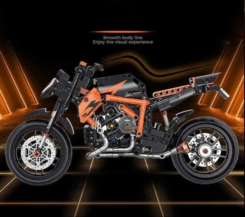 NOU TIP lego technic motocicleta KTM SUPER DUKE CUTIE 579pcs