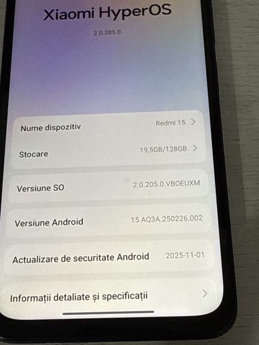 Redmi 15 5G 128Gb ca Nou + husa