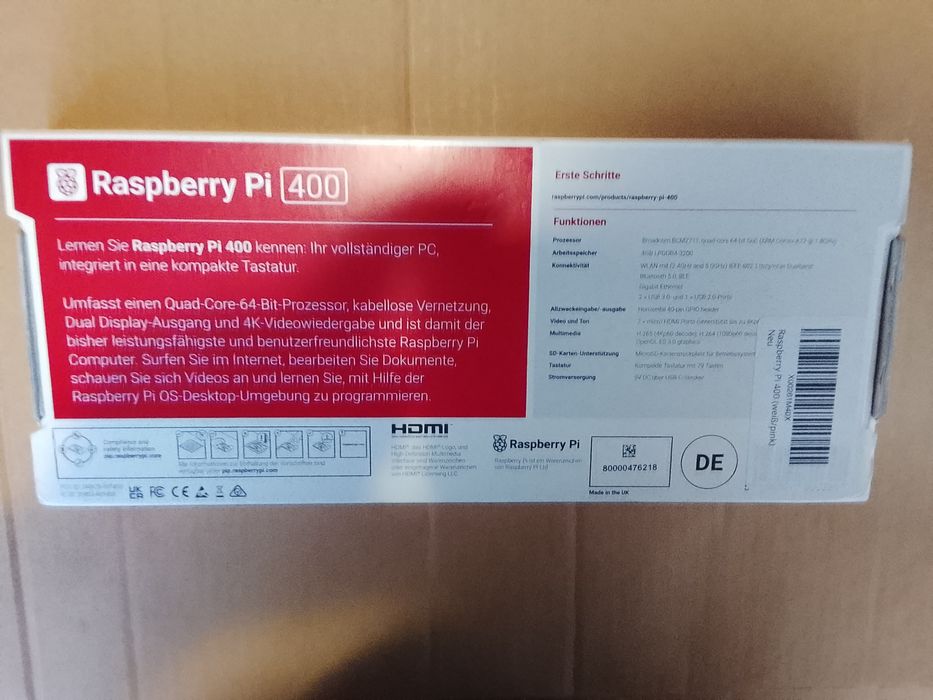 Vând raspberry pi400