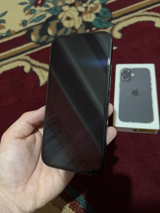 iPhone 16 Black — Ideal Holatda Tezkor Sotiladi!)