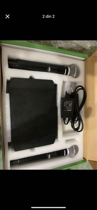 Se vinde set 2microfoane