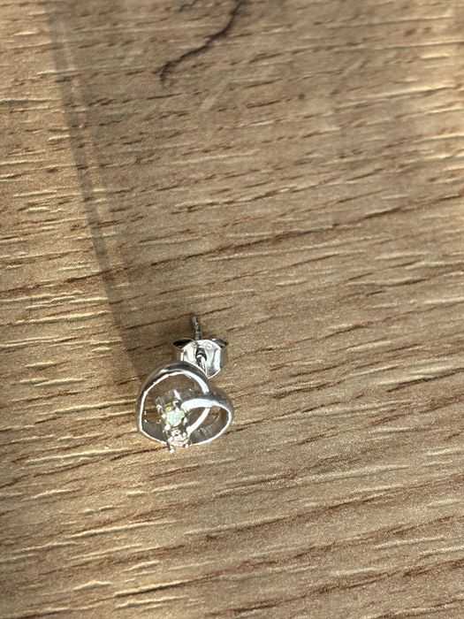 Обици с камъчета сребро 925