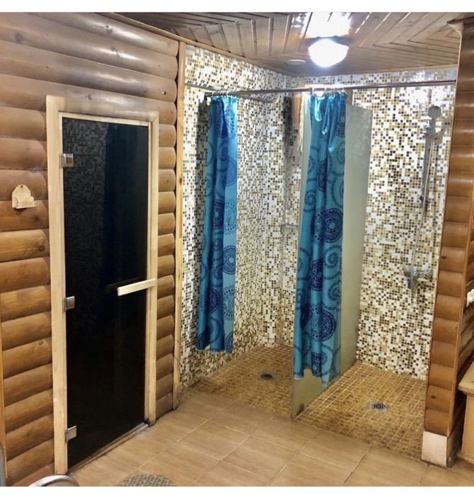 Сауна на дровах со сруба!