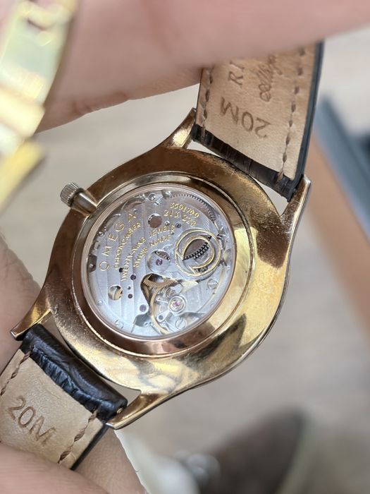 Часы omega позолота