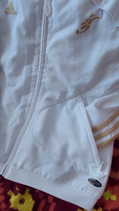 Jacheta Adidas alba