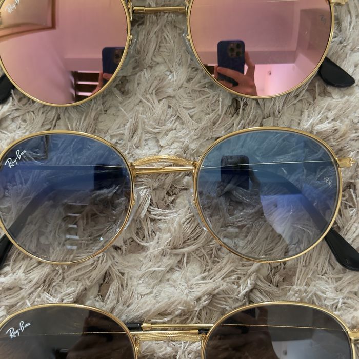 RayBan Round Fade / Pink / Blue