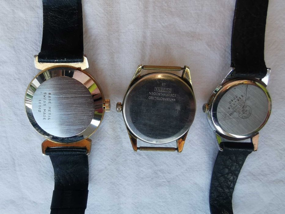 Ceasuri mecanice Swiss Made:Rama,Cauny si Dugena-Germany stare buna estetic si functional