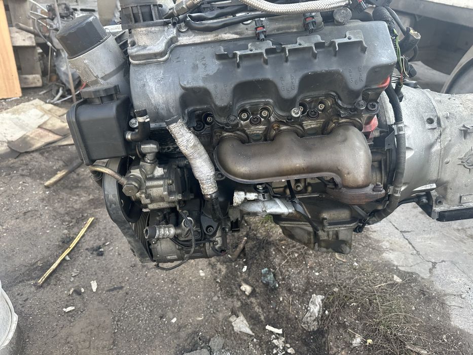 М112 двигатель и акпп, есть акпп гидравлически 5 ступка