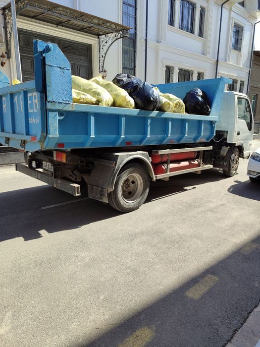 Musor olib ketish xizmati Qurilish materiallari yetkazib beramiz