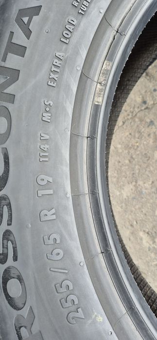 2 anvelope M+S Continental 255/65/19,dot 2020.Pretul este pe bucata.