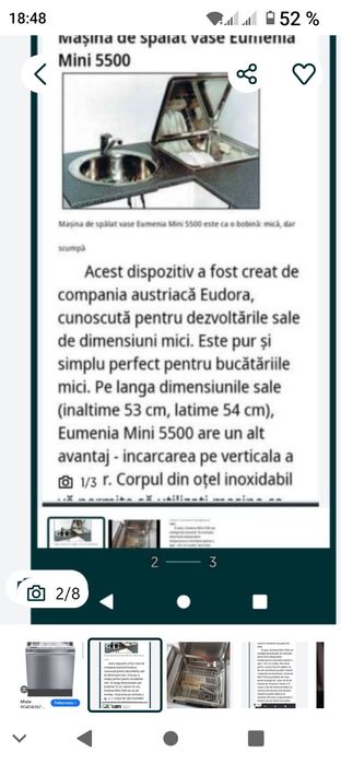 Vând mașină de spălat vase miele profesional