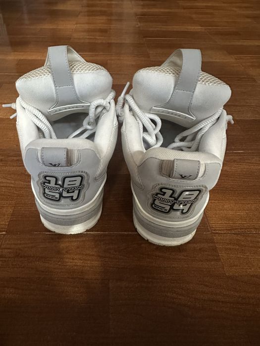 LV skate alb cu gri