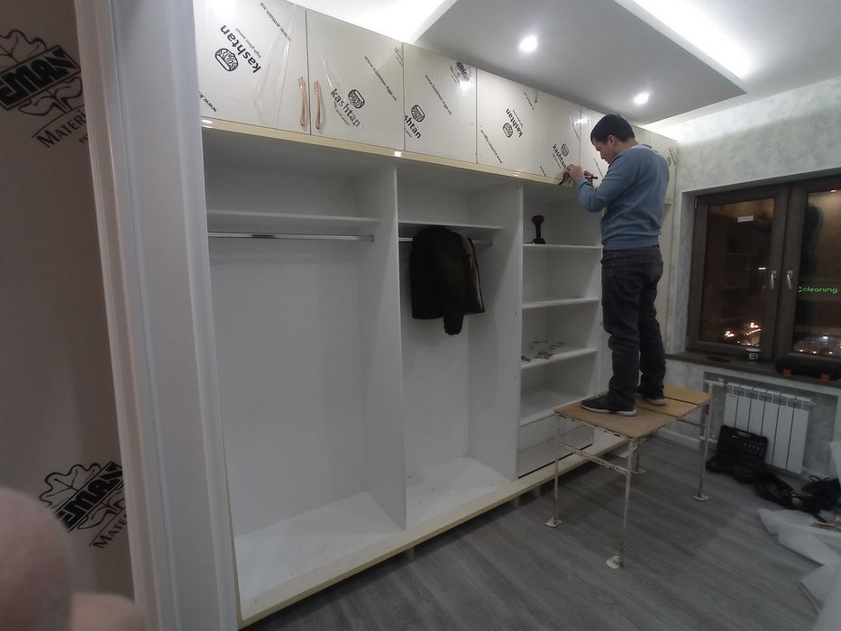 Сбор разбор ремонт корпусной мебели любого сложности