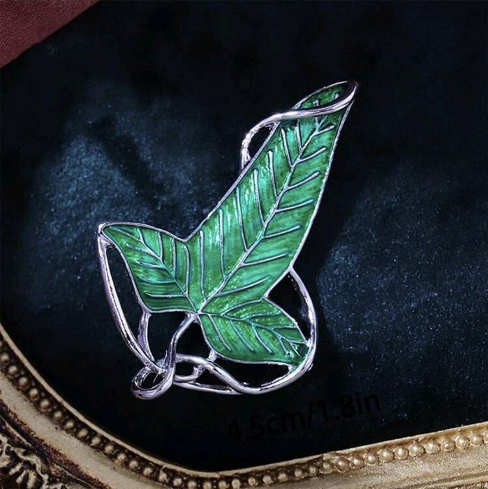 Brosa frunza Leaves Of Lorien, Stapanul Inelelor, Lord Of The Rings