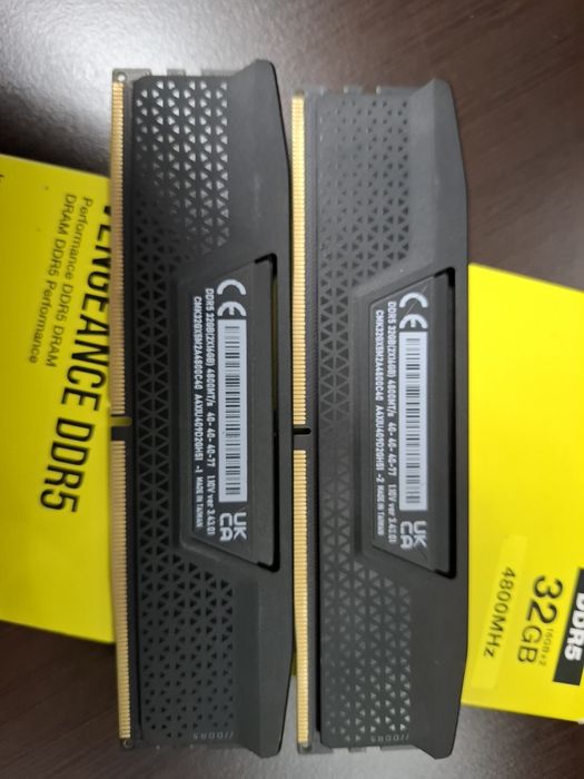 Corsair DDR5 KIT 32GB(2×16GB)CL 40-4800MT/S+99luni-garantie