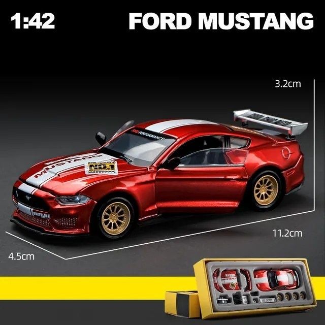 Металлическая машинка Зделай Тюнинг сам Ford Mustang модель - Доставка