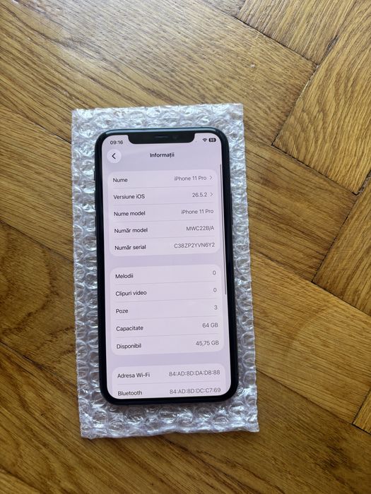 Iphone 11 Pro de 64 Gb 5G Space Gray
