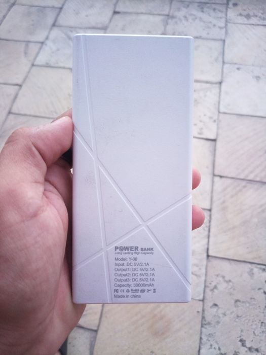 Powerbank Y-08. Long Lasting High Capacity