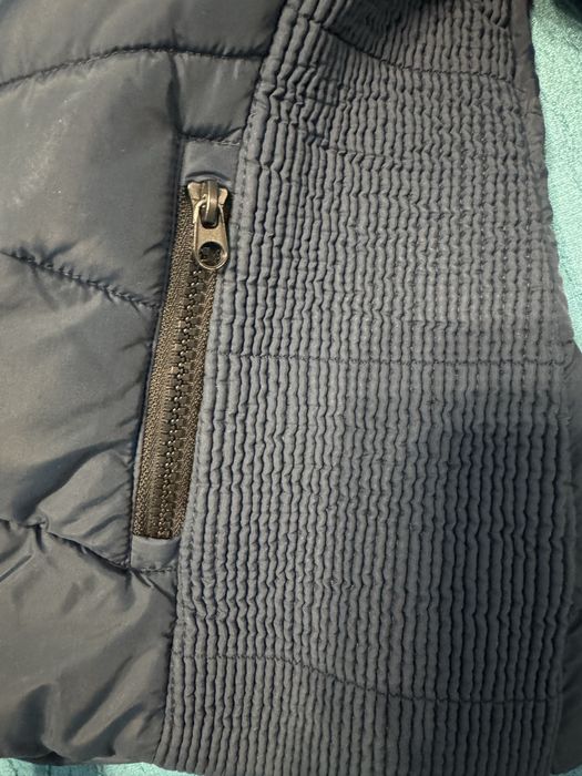 Детско яке HM в тъмно синьо, за момиче  10-11гадини, 146см