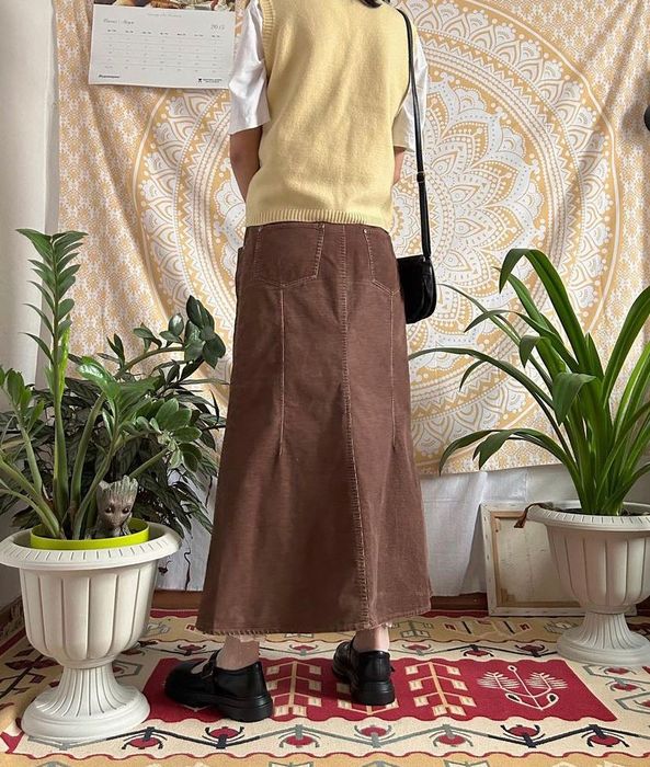 Юбка макси винтаж