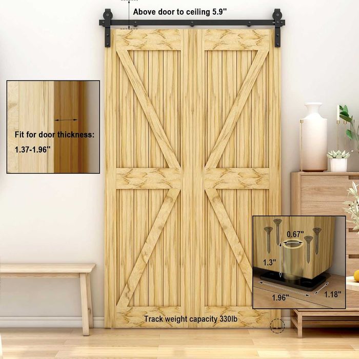 Kit de montare, mecanism usa plianta