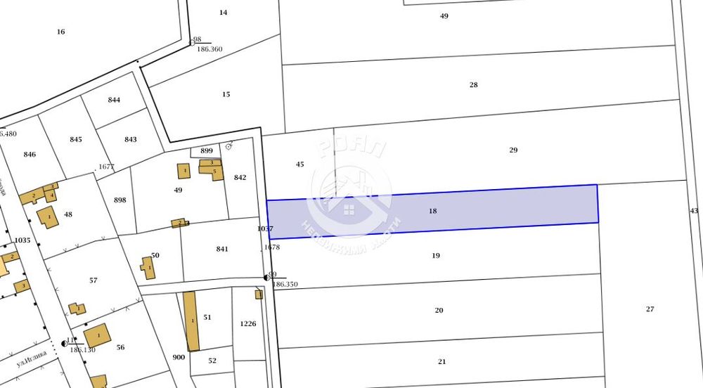 Продава се Парцел в с. Строево, Област Пловдив - 2623 кв.м за 10 €/кв.м - Снимка #1