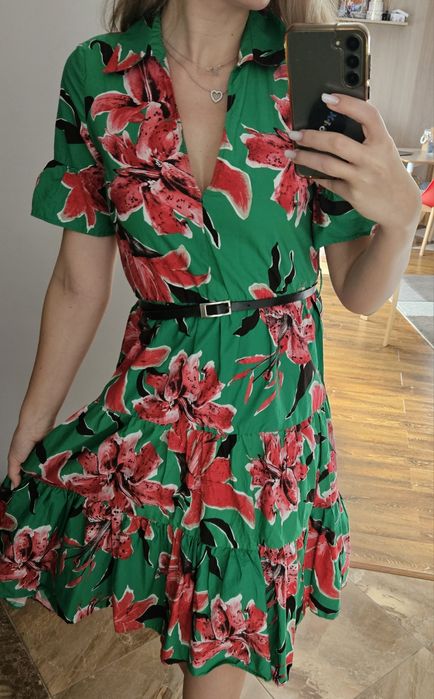 Rochie florala Zara XS S