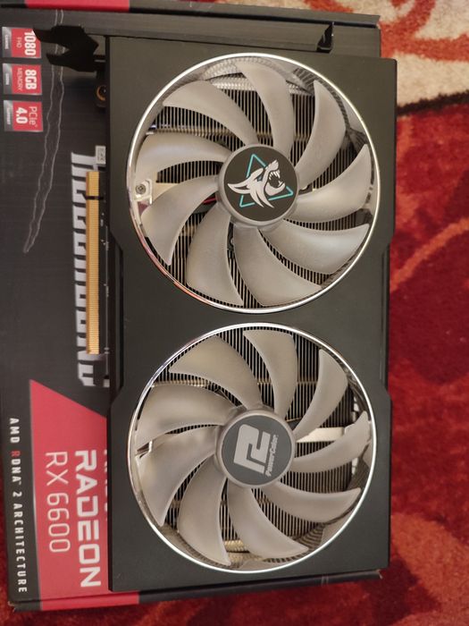 PowerColor Hellhound RX 6600 8GB видео карта
