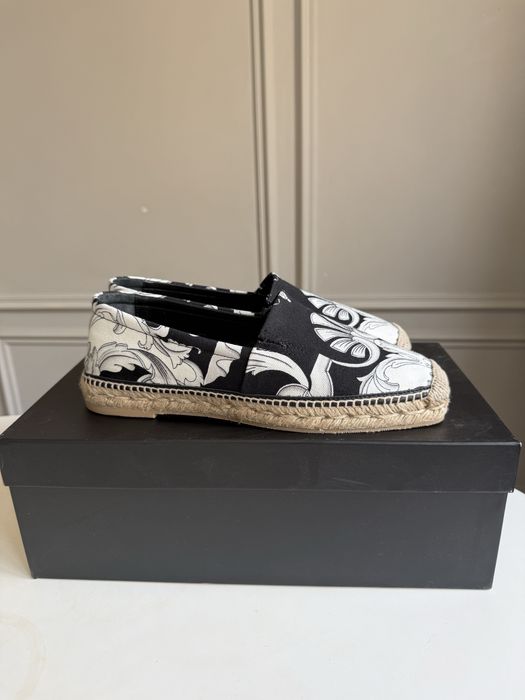 НОВЫЕ эспадрильи люкс бренда VERSACE оригинал!