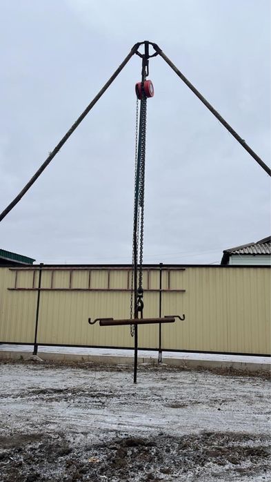 Продам трехногу , с лебедкой вместе