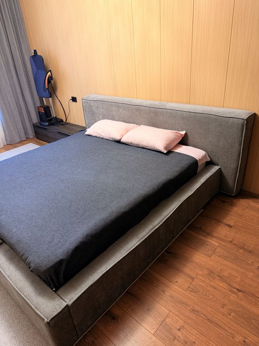 Кровать 180/200 шенил материал