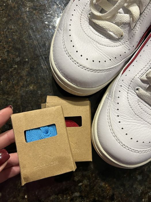 NIKE мъжки маратонки лимитирани W AIR JORDAN 2 RETRO LOW "UNC TO CHICAGO"