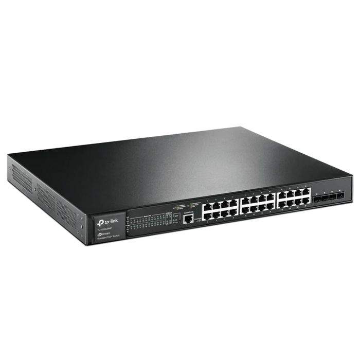# 28port TPLink SG3428MP PoE+ Omada 384W Управляемый Гигабитный Свич