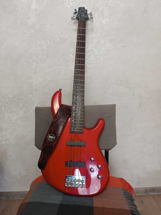 Бас-гитара Cort Action Bass V Plus TR(red)