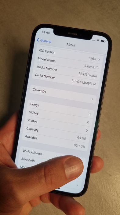 Iphone 12,  64GB, verificat prin Flip, Bat 80%