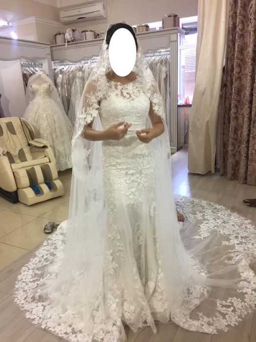 Продаю шикарное свадебное платье