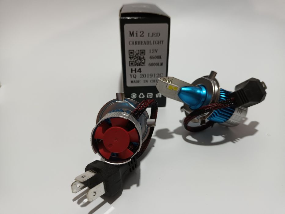 Bec LED H4 lumina puternica 6500k