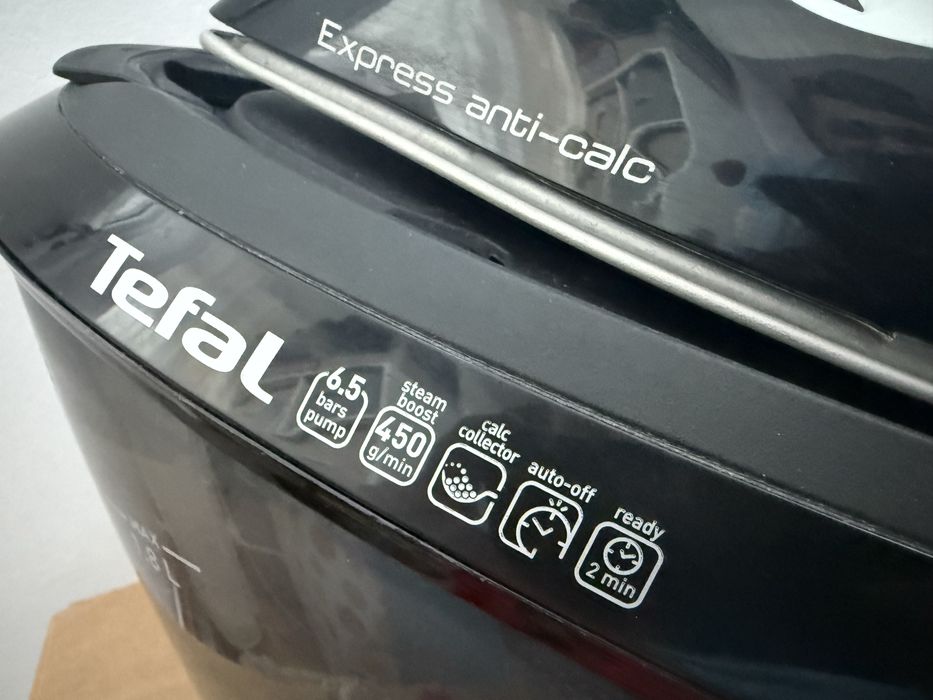 Statie de calcat Tefal SV8055E0 Express Anti-Calc, 2800 W