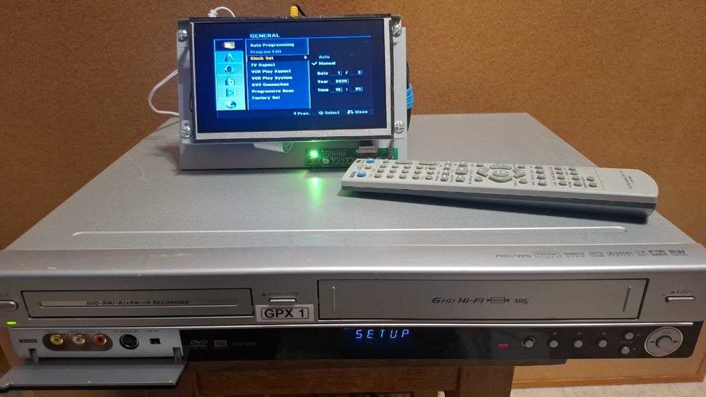 GPX DvR 9455 VHS Dvd