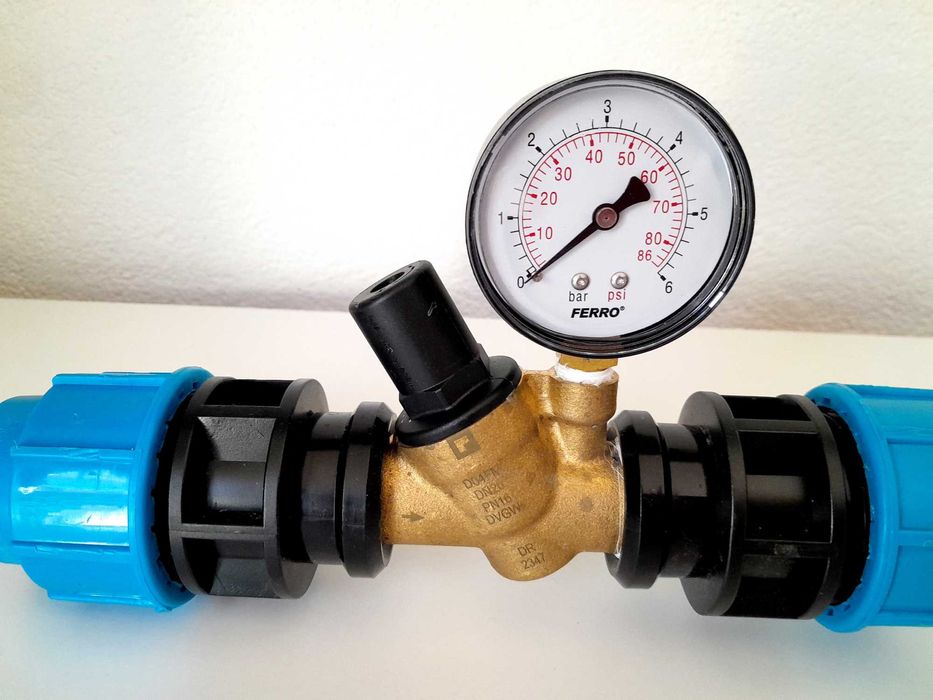 PRESOSTAT cu manometru - Italtecnica  BRIO-TANK 2.0