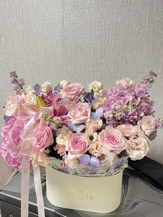 Цветы sylvie flowers только сто получили
