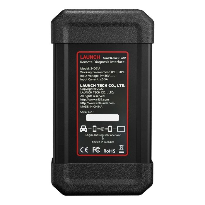 Modul launch X 431 SmartLink C 2.0 HD  camioane utilaje  X431 V+/ PR